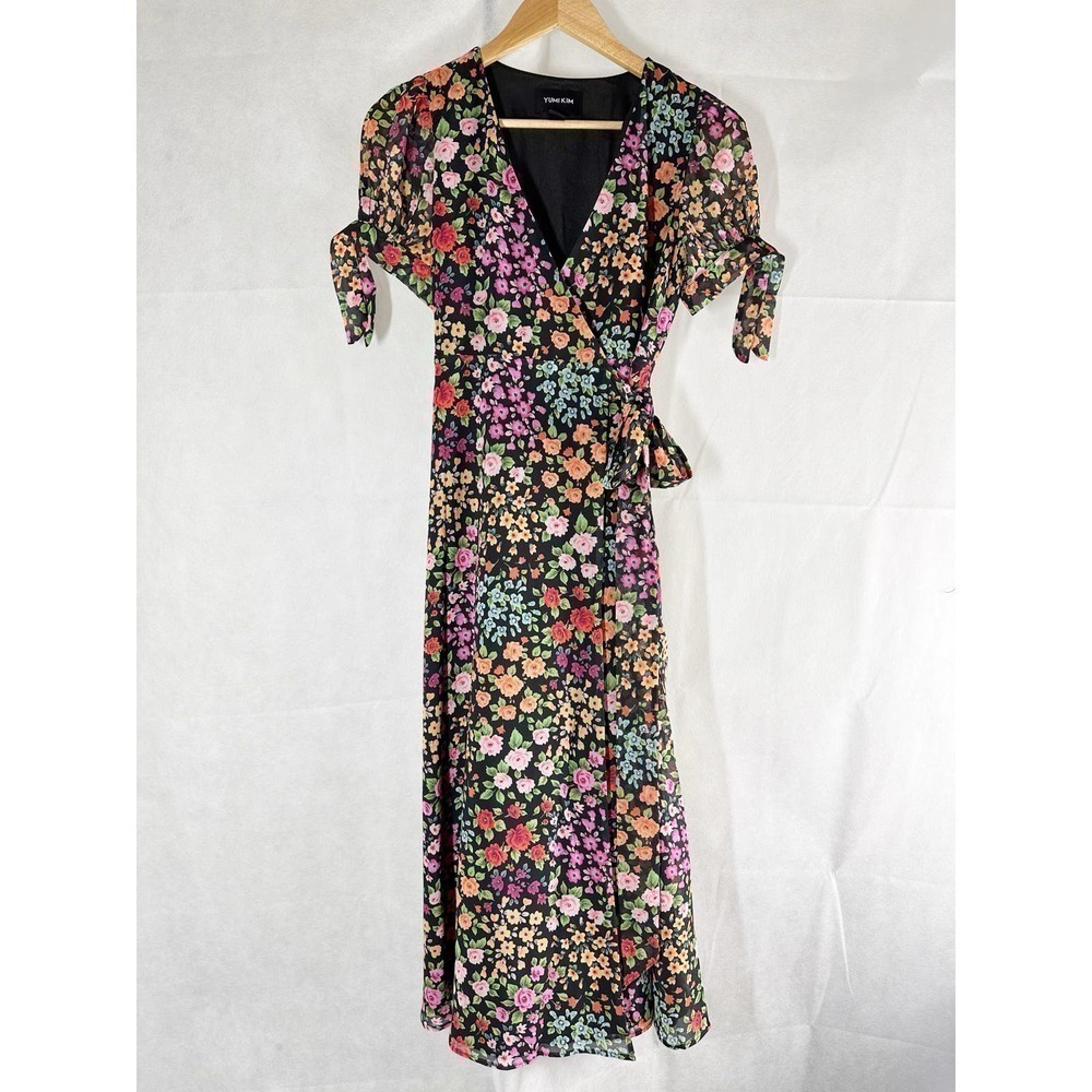 Yumi Kim Anthropologie  Bella Kingston Garden  Maternity Midi Wrap Size XS
